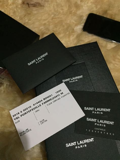 authenticity card ysl|authentic YSL handbag clutch.